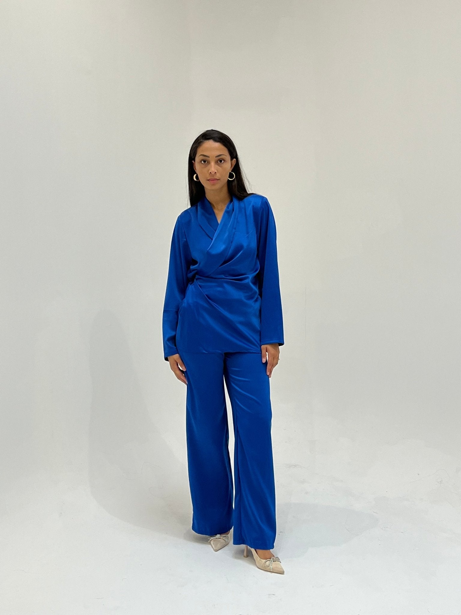 Ensemble Aisha Bleu Électrique - TAHIRA