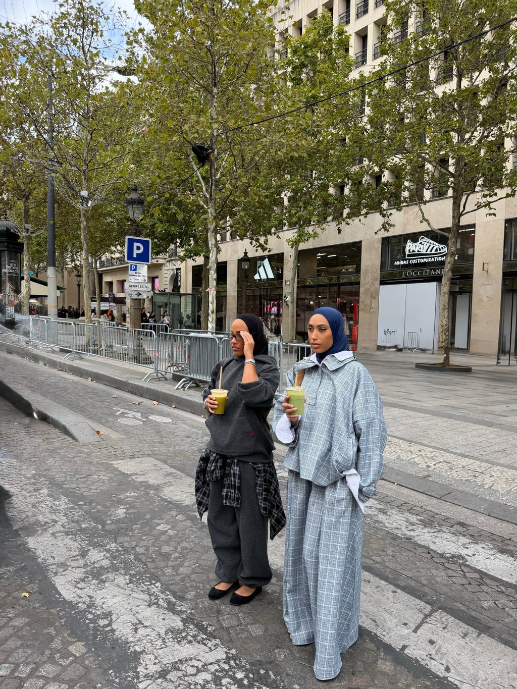 Ensemble Alicante - Gris bleuté - TAHIRA