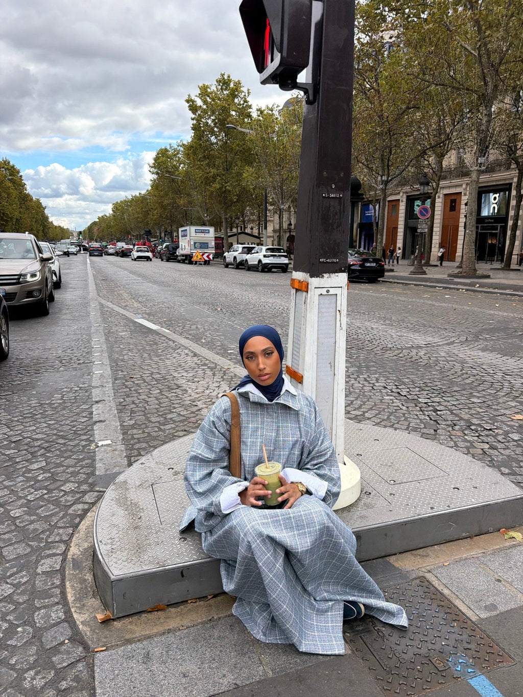 Ensemble Alicante - Gris bleuté - TAHIRA