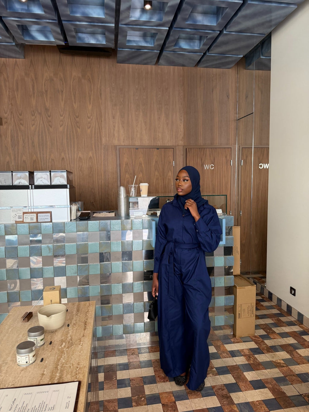 Ensemble Amira - Bleu nuit - TAHIRA