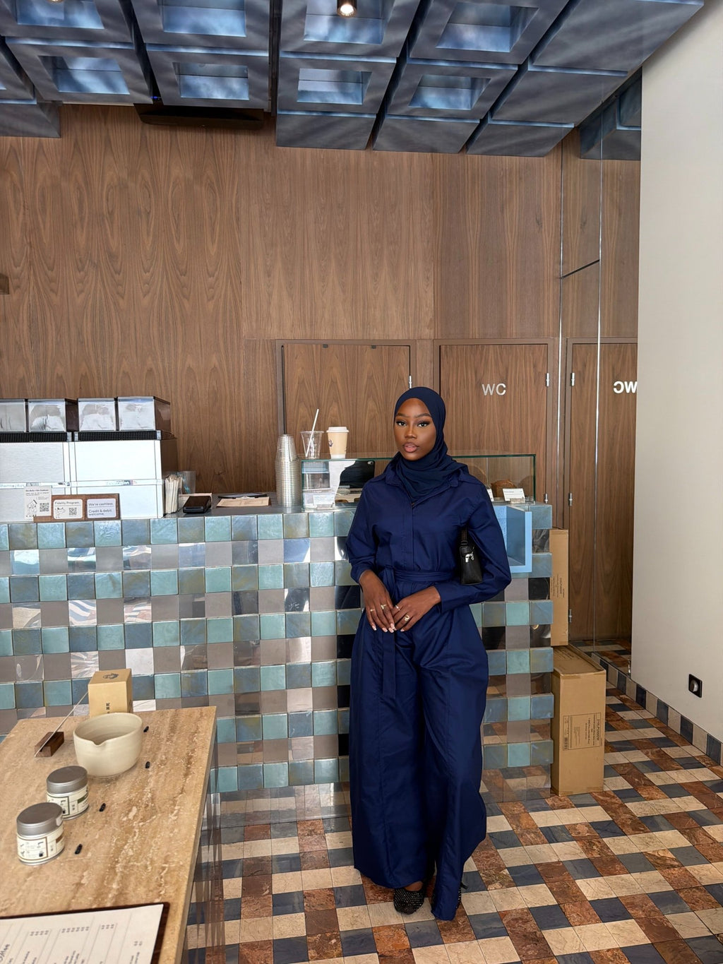 Ensemble Amira - Bleu nuit - TAHIRA