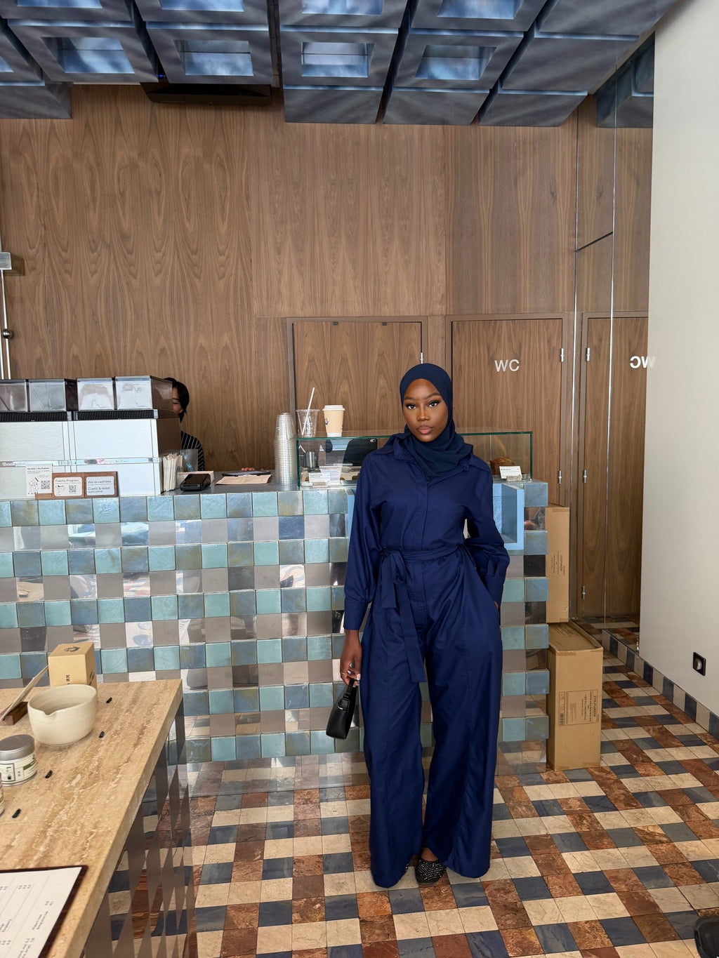 Ensemble Amira - Bleu nuit - TAHIRA