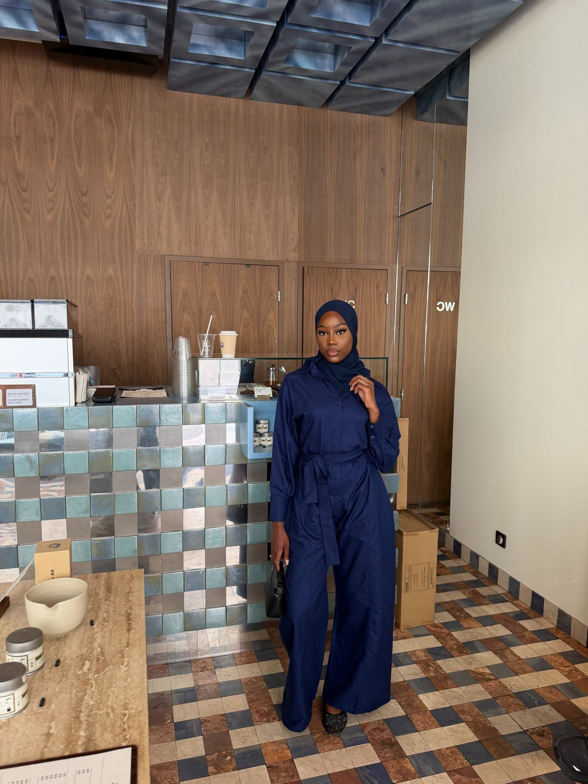 Ensemble Amira - Bleu nuit - TAHIRA