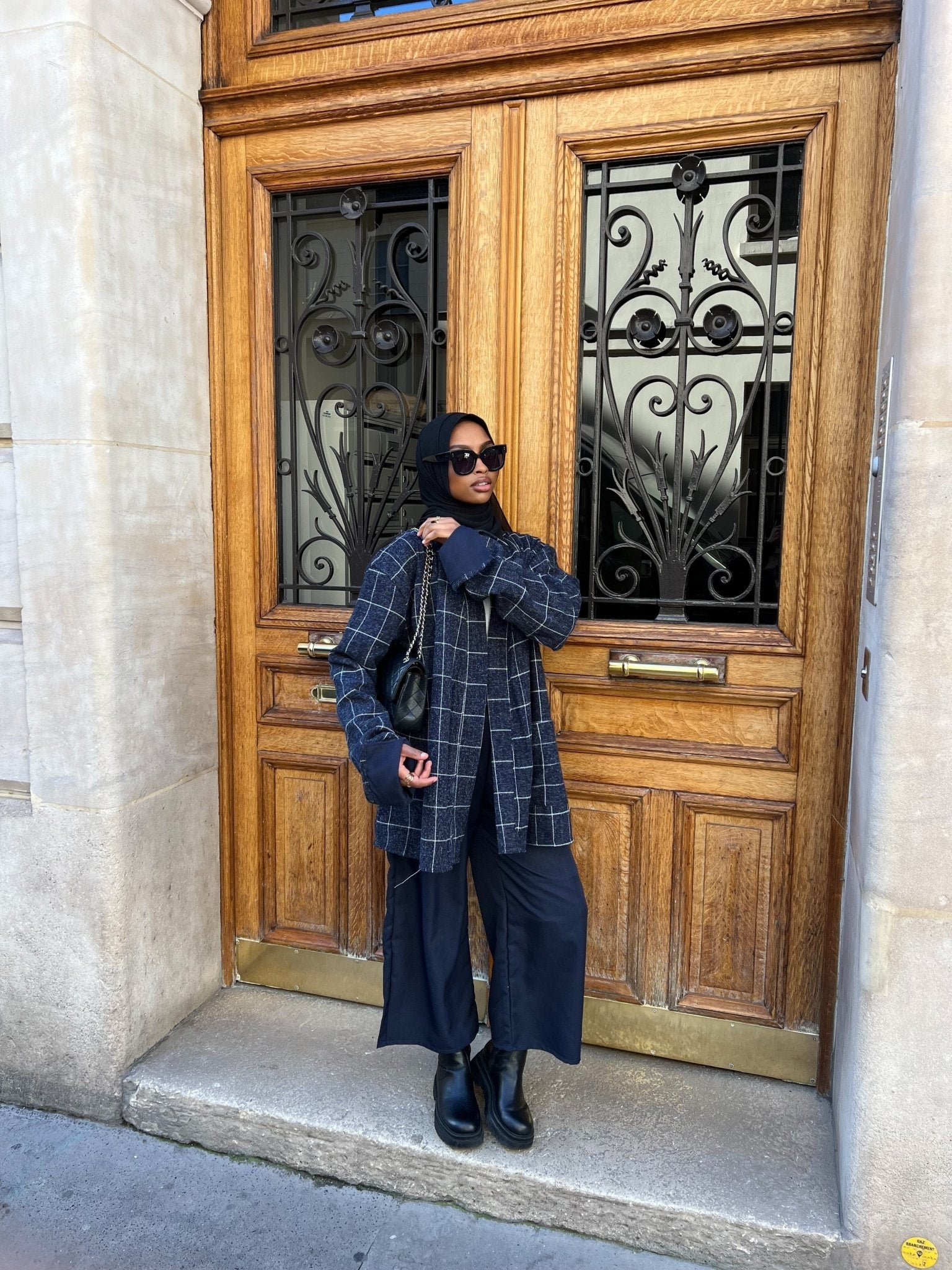 Ensemble Ava Bleu Pantalon - TAHIRA