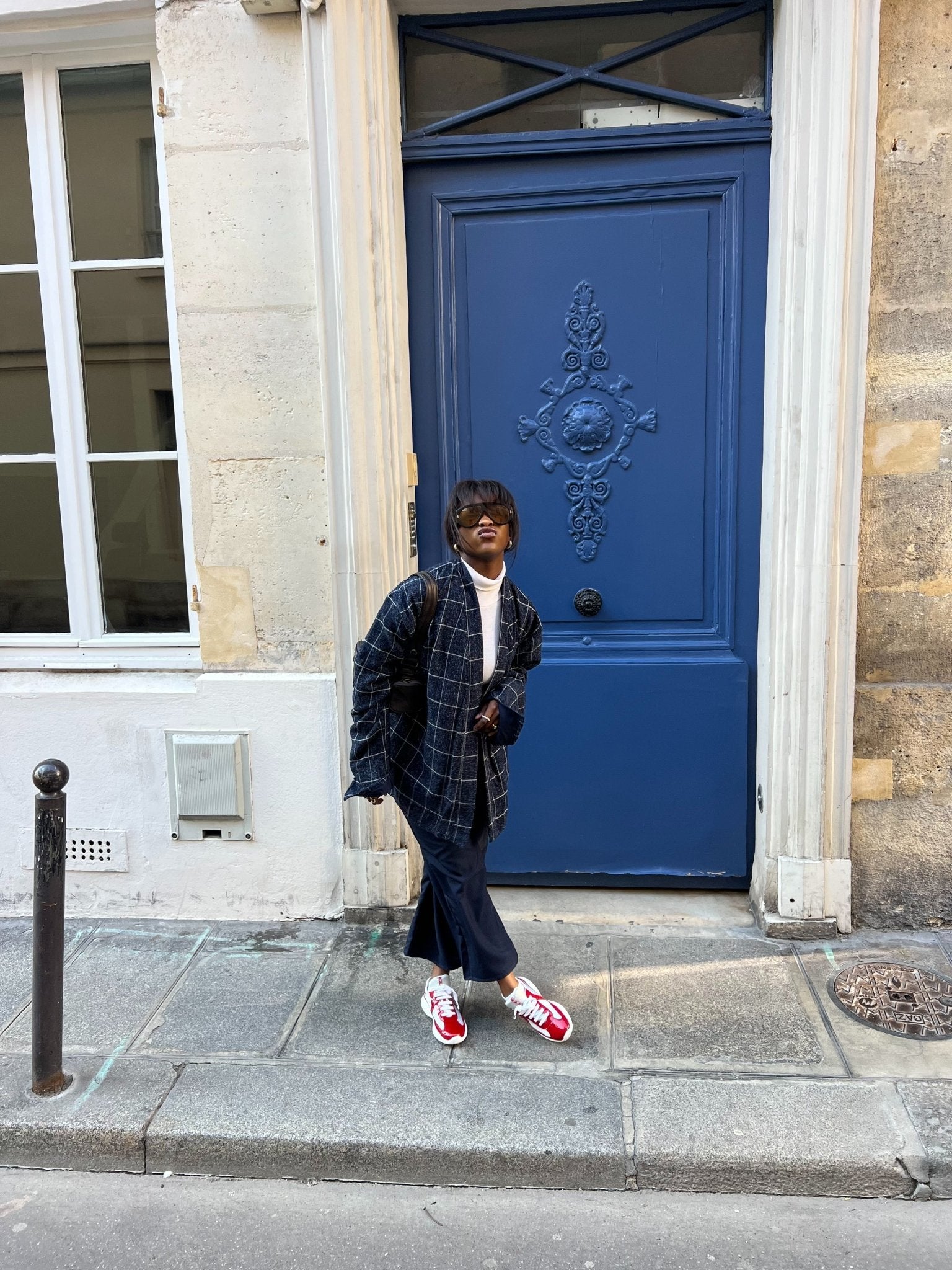 Ensemble Ava Bleu Pantalon - TAHIRA