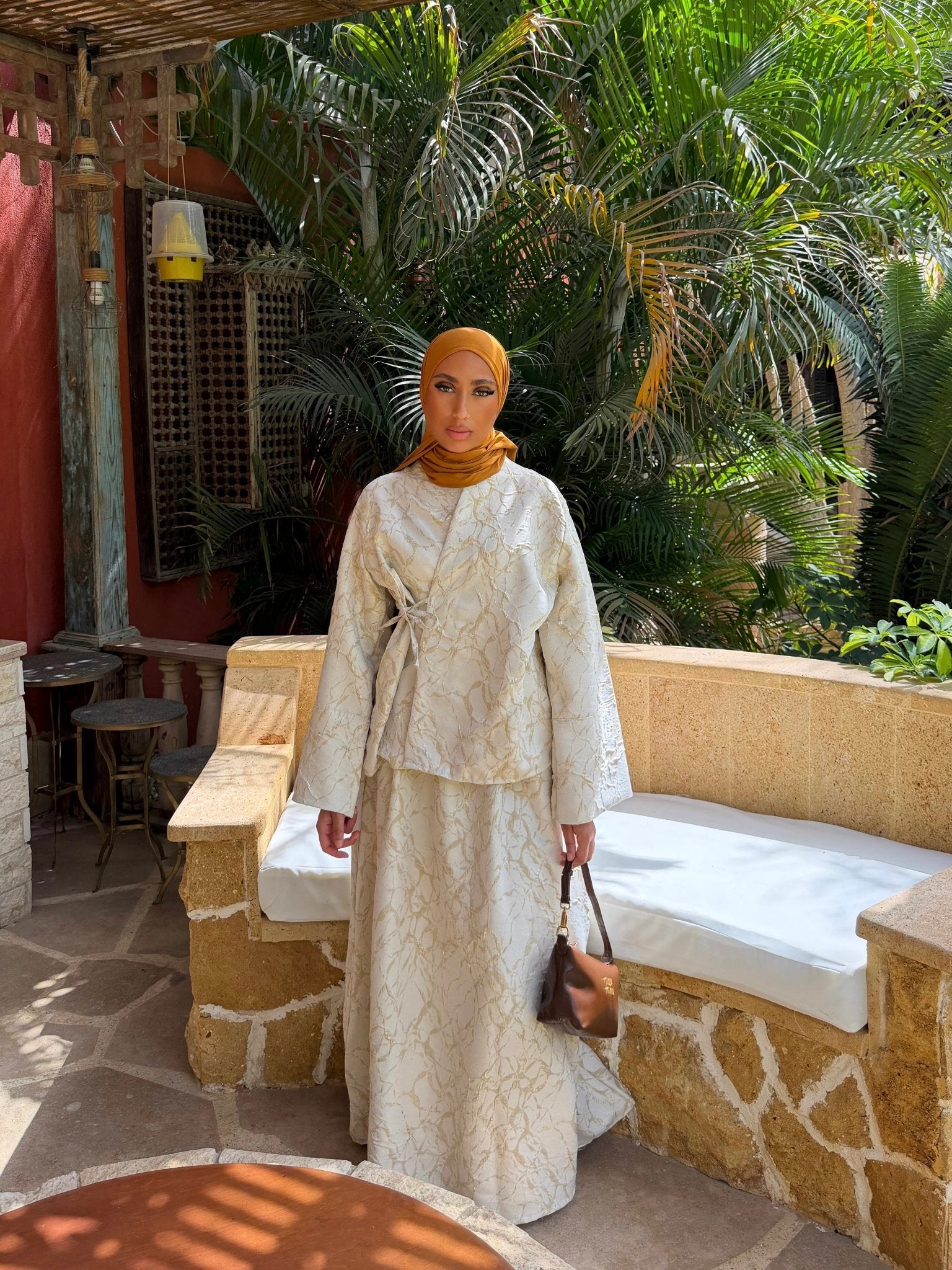 Ensemble Brocart Almeria Doré - TAHIRA