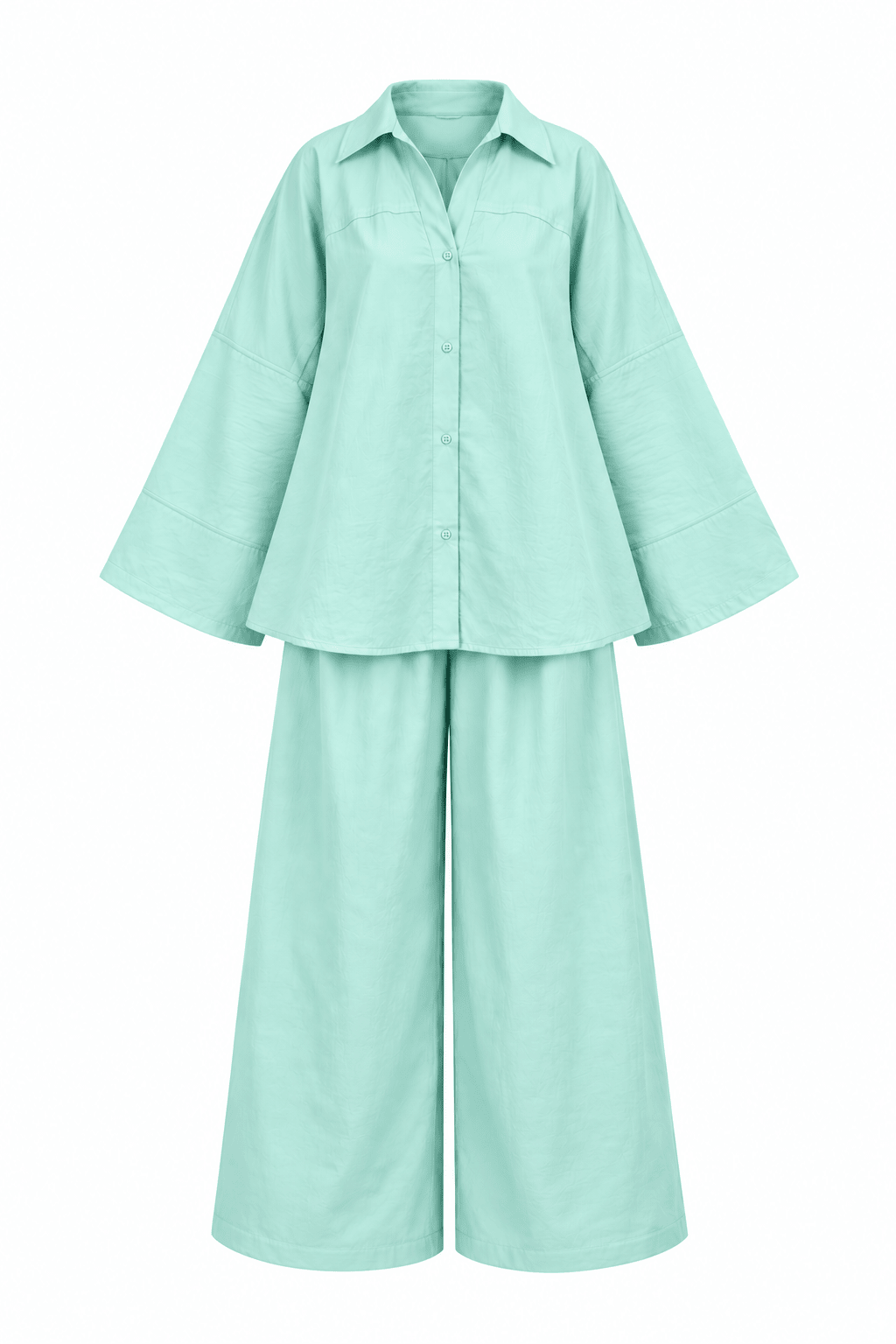 Ensemble Camélia - Vert d'eau - TAHIRA