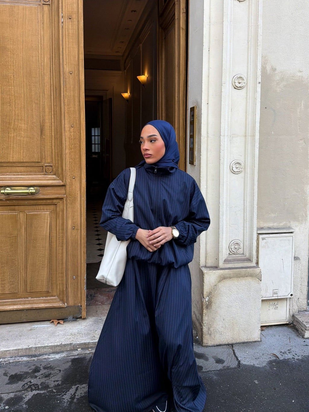 Ensemble Casual Bleu Nuit - TAHIRA