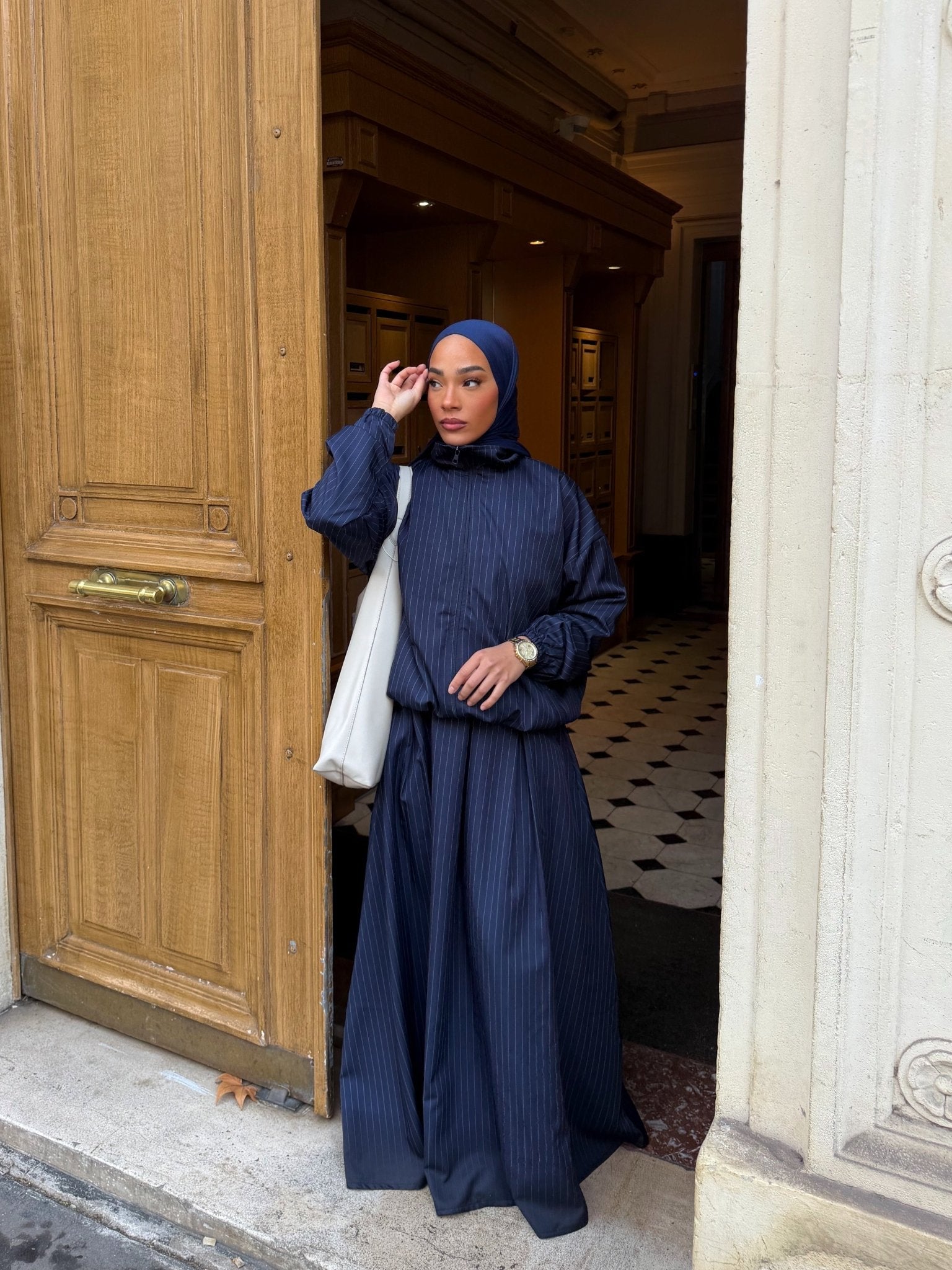 Ensemble Casual Bleu Nuit - TAHIRA