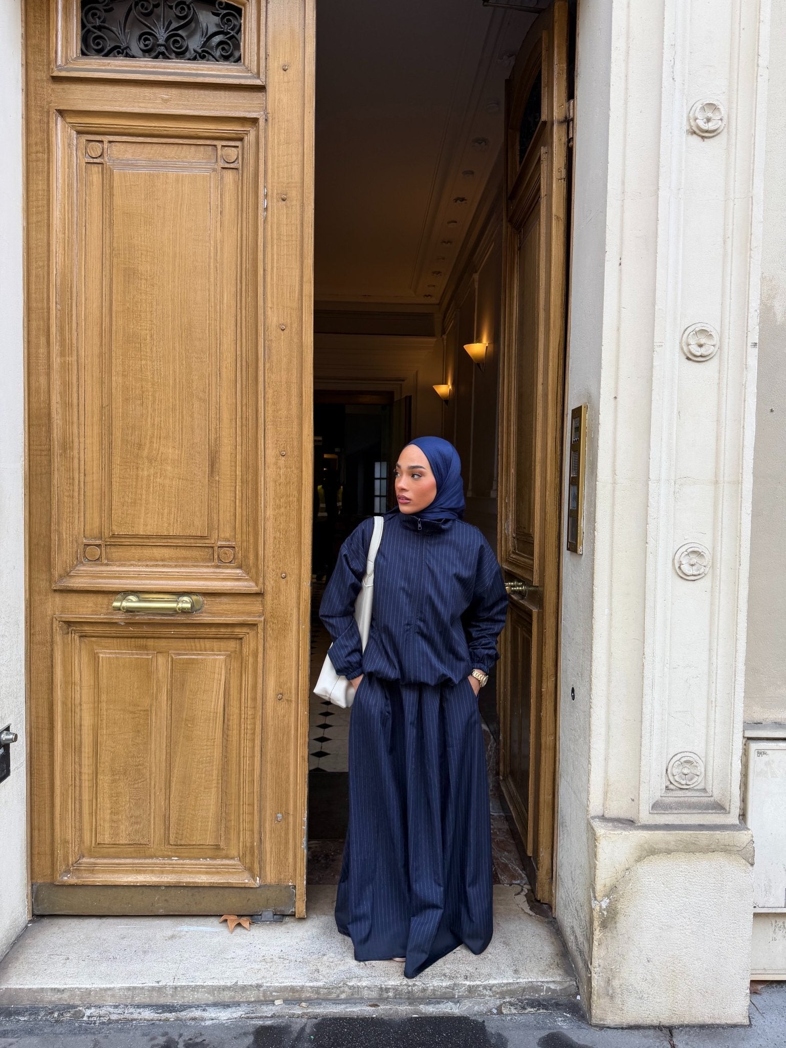 Ensemble Casual Bleu Nuit - TAHIRA