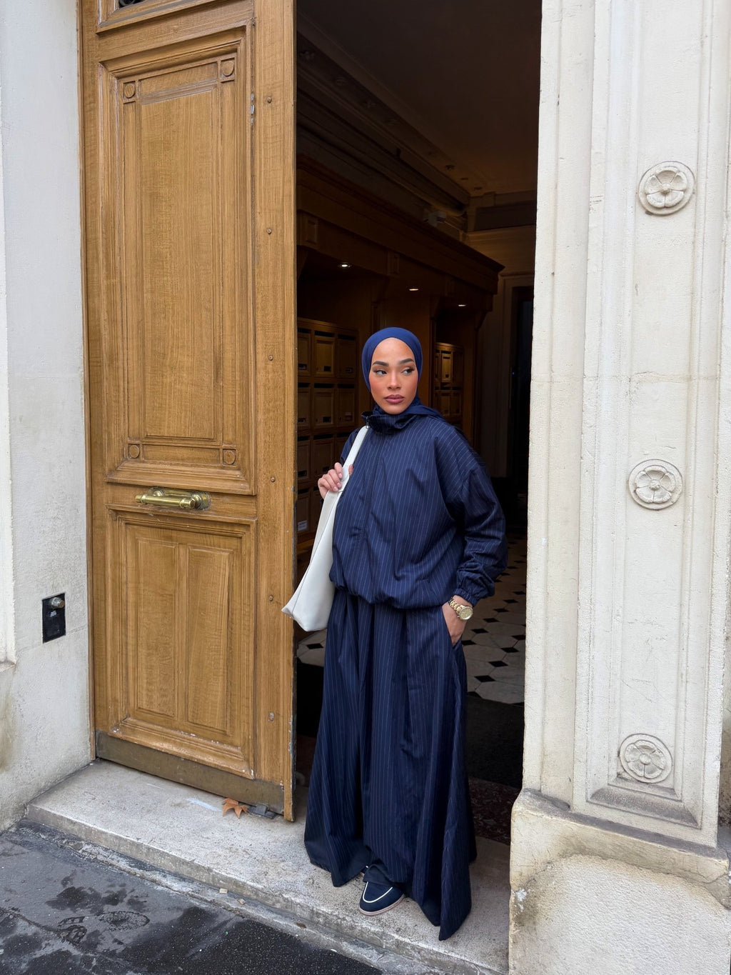 Ensemble Casual Bleu Nuit - TAHIRA