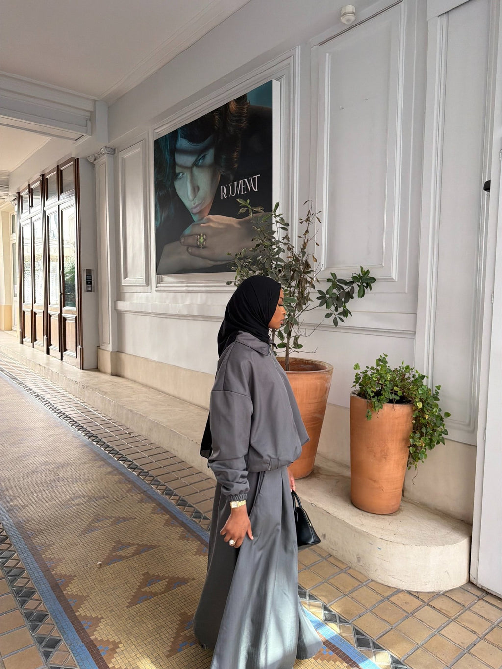 Ensemble Casual Gris Anthracite - TAHIRA