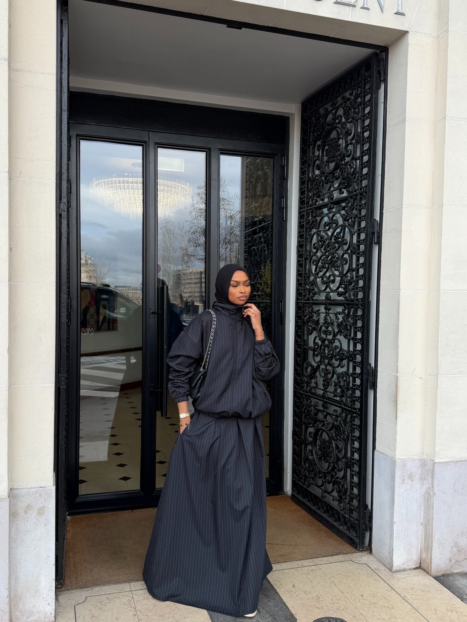 Ensemble Casual Noir - TAHIRA