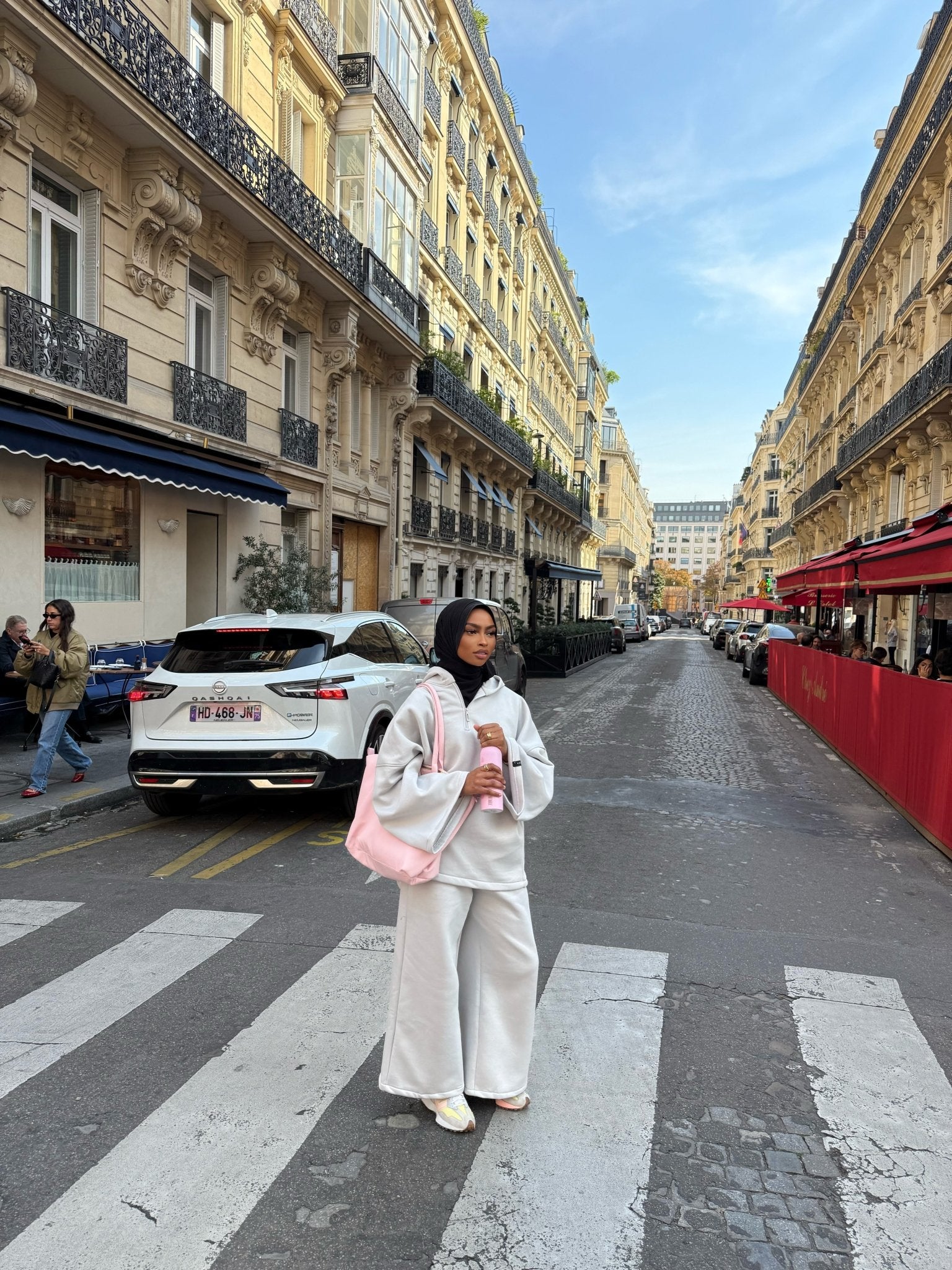 Ensemble Comfy Gris Clair - TAHIRA