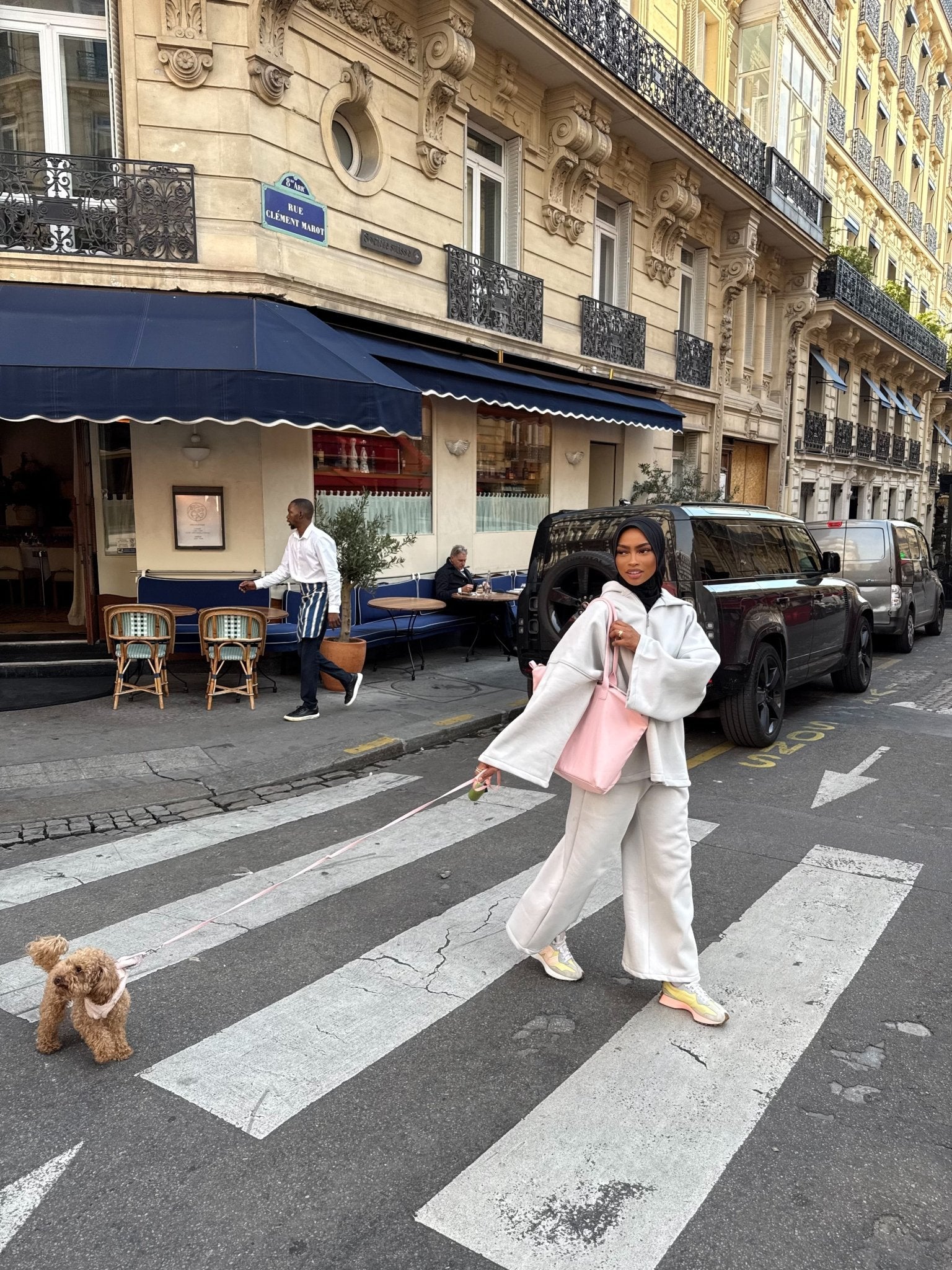 Ensemble Comfy Gris Clair - TAHIRA