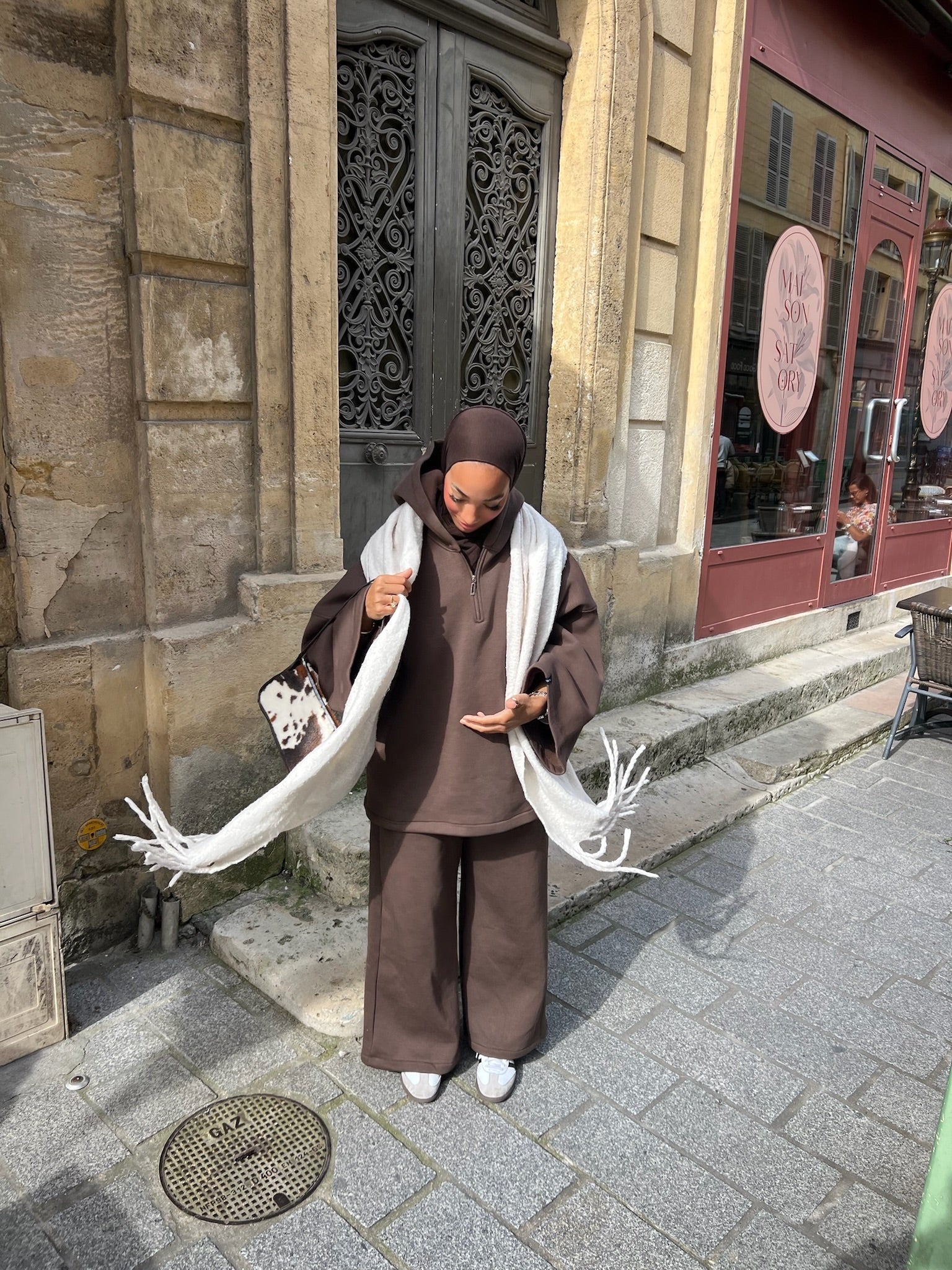 Ensemble Comfy Marron - TAHIRA