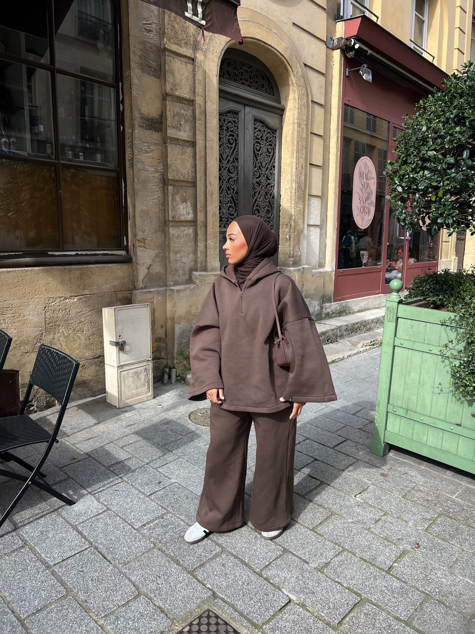 Ensemble Comfy Marron - TAHIRA