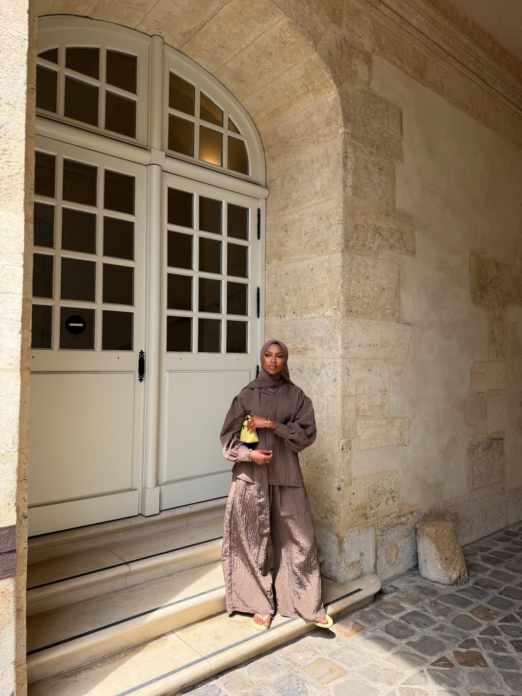 Ensemble Dalia Chocolat - TAHIRA