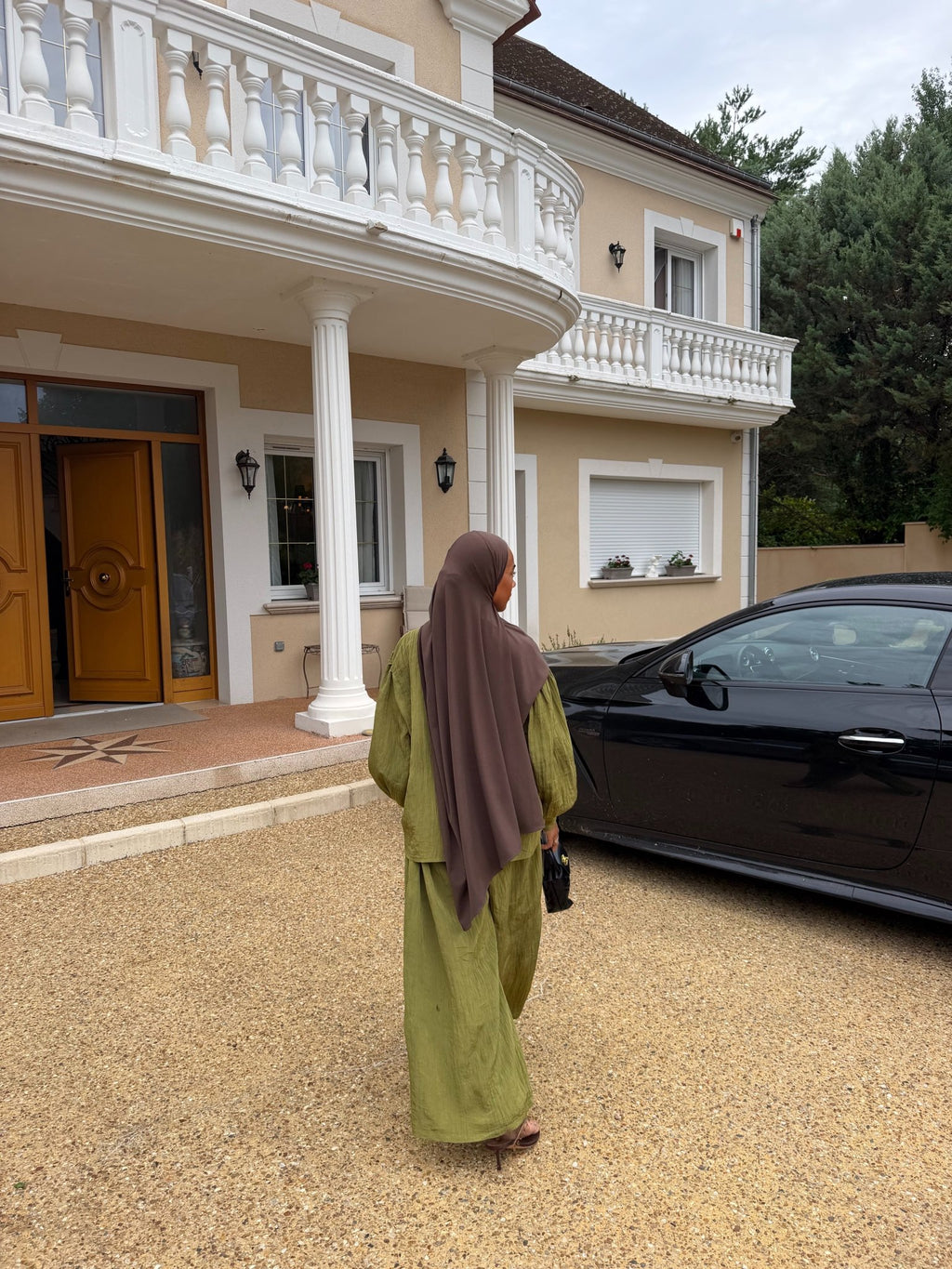 Ensemble Dalia Vert olive - TAHIRA