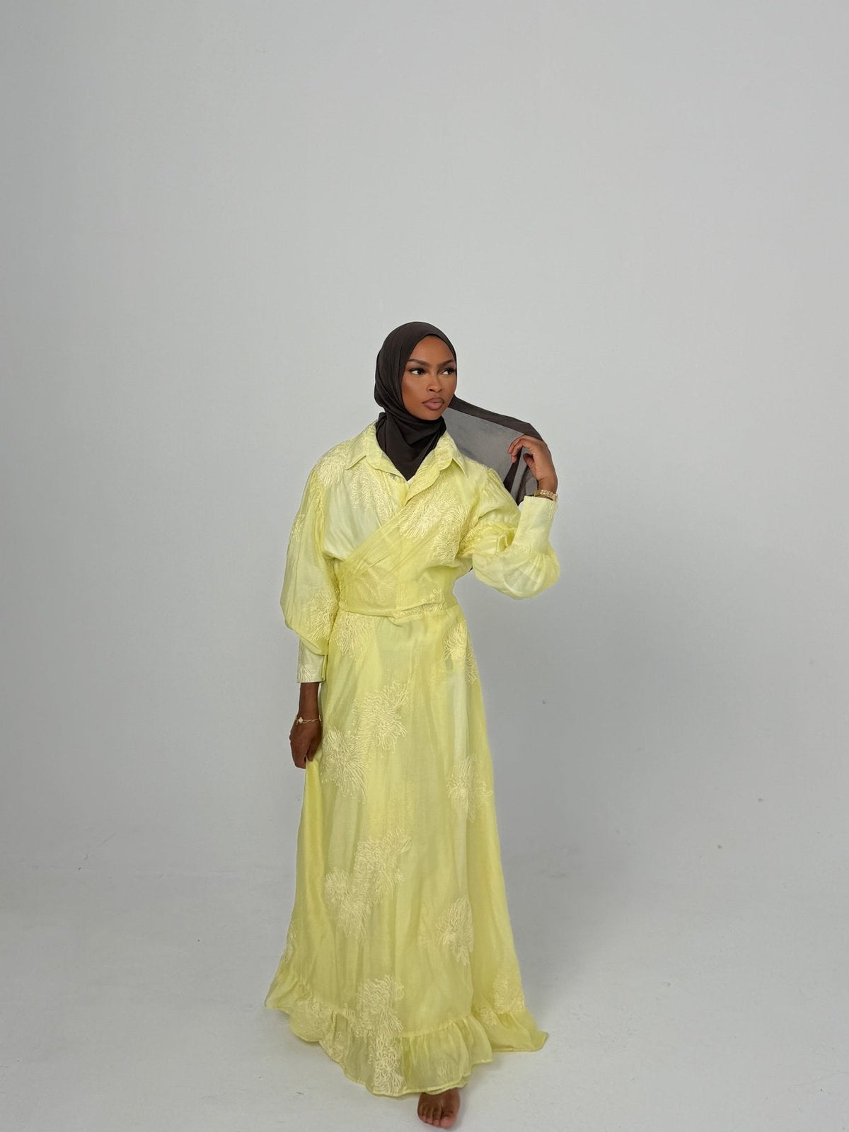 Ensemble Elsa - Jaune citron - TAHIRA