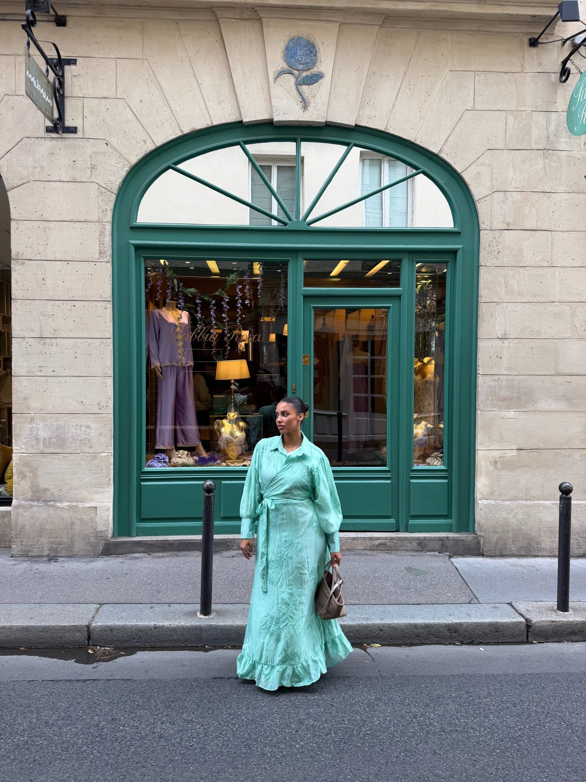 Ensemble Elsa - Vert d'eau - TAHIRA