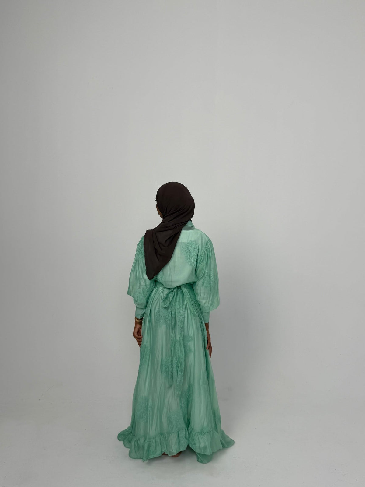 Ensemble Elsa - Vert d'eau - TAHIRA