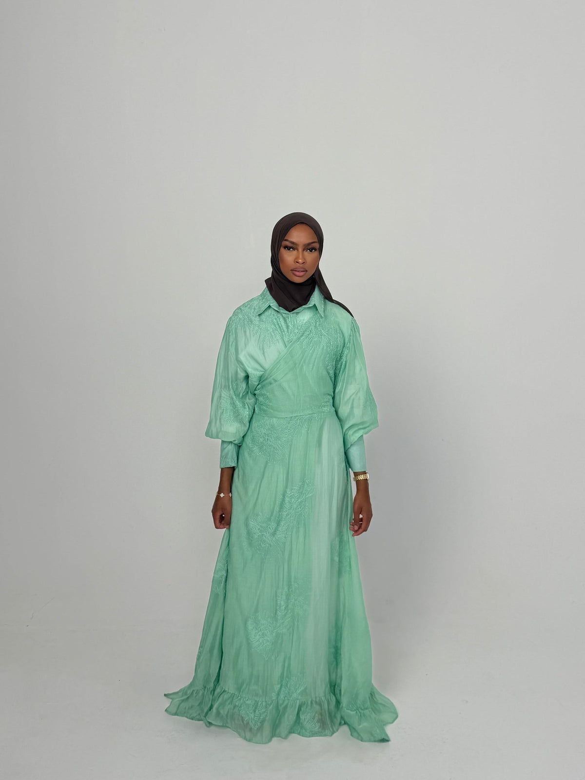 Ensemble Elsa - Vert d'eau - TAHIRA