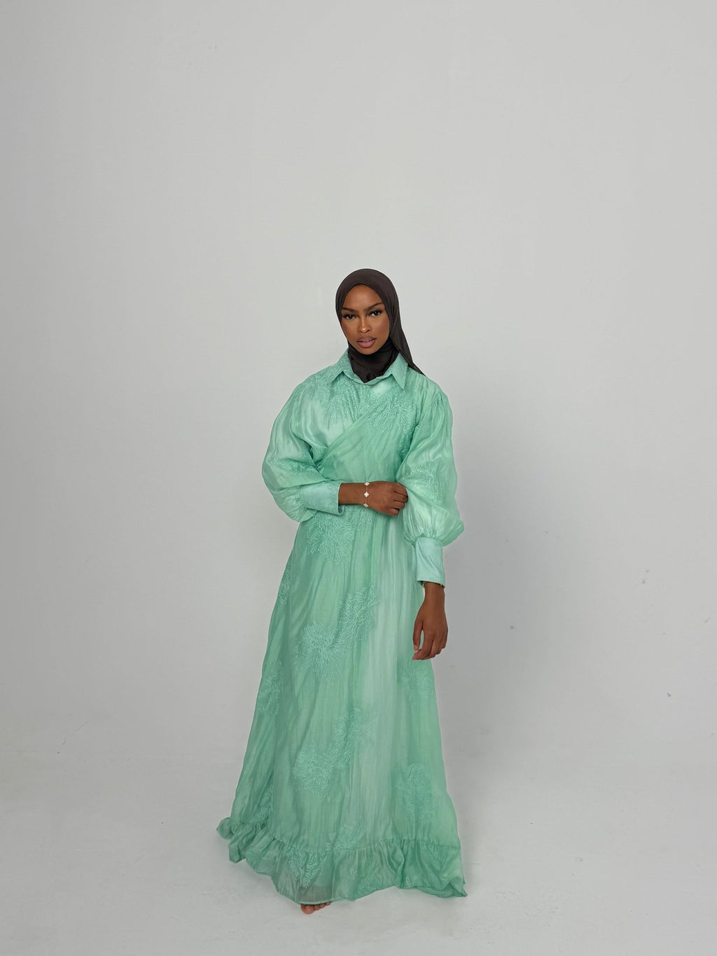 Ensemble Elsa - Vert d'eau - TAHIRA
