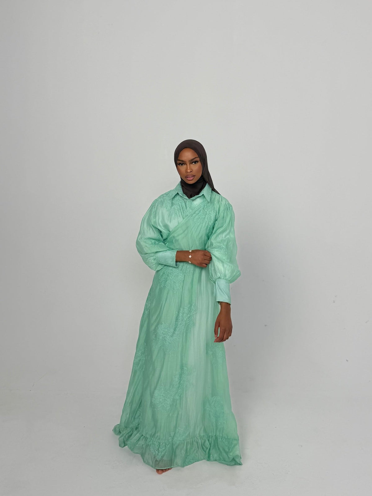 Ensemble Elsa - Vert d'eau - TAHIRA