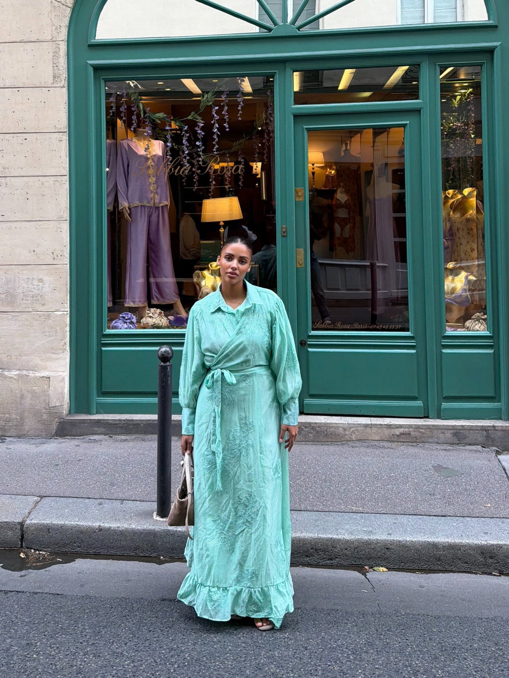 Ensemble Elsa - Vert d'eau - TAHIRA