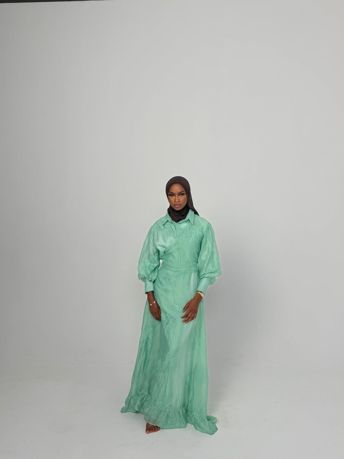 Ensemble Elsa - Vert d'eau - TAHIRA