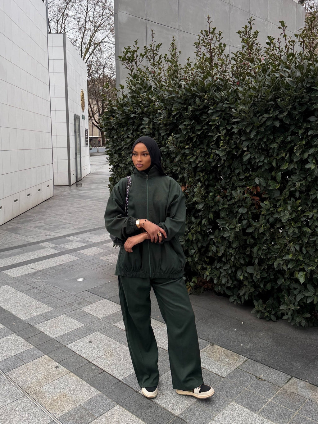 Ensemble Elvira Vert Émeraude - TAHIRA