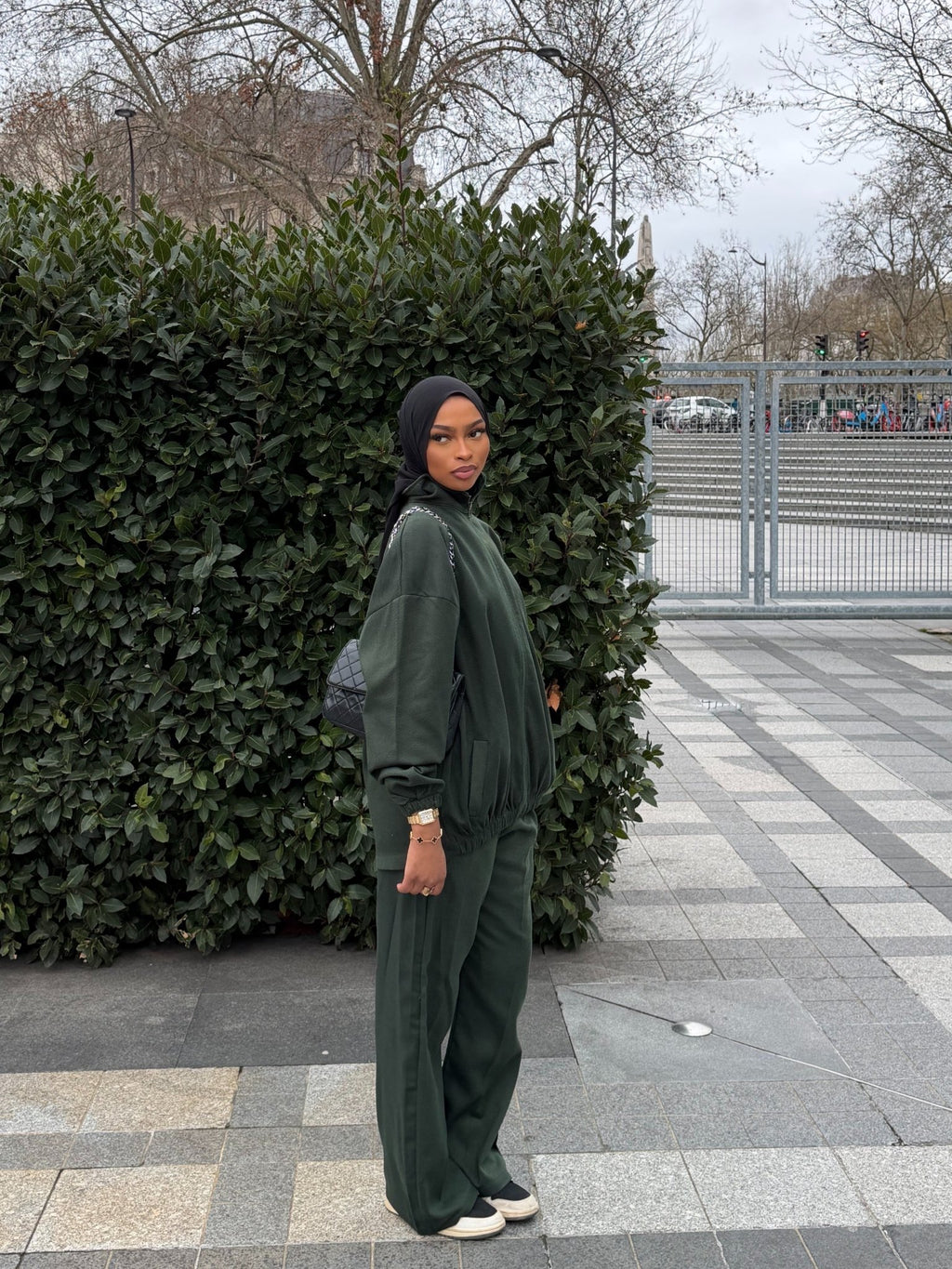 Ensemble Elvira Vert Émeraude - TAHIRA