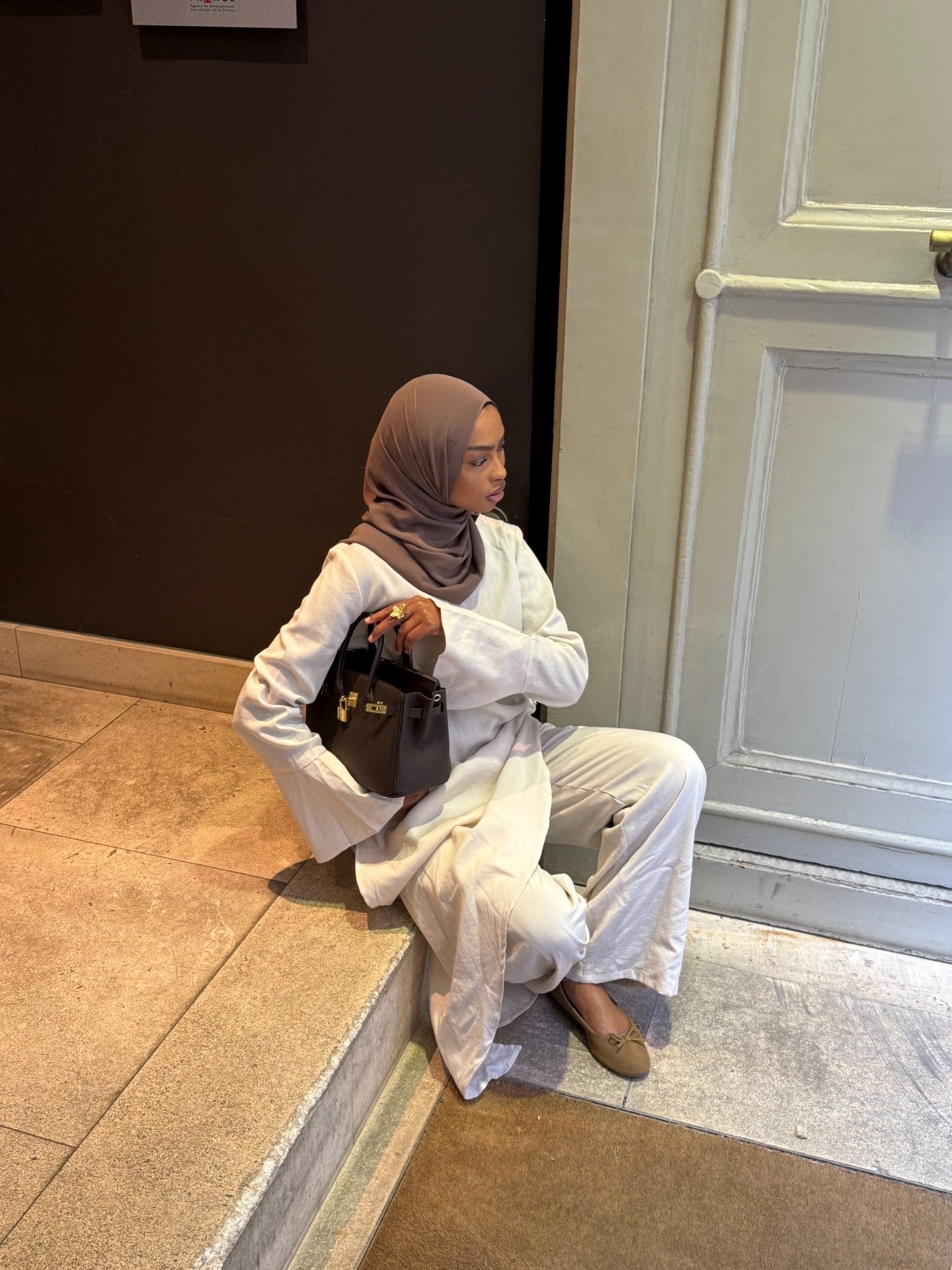 Ensemble Emi Beige - TAHIRA