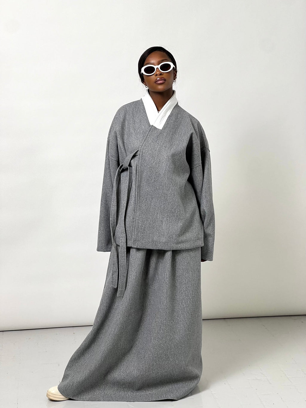 Ensemble Era Winter Gris - TAHIRA