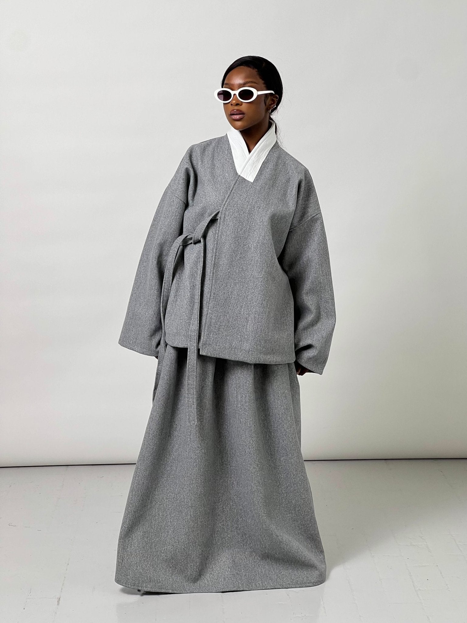 Ensemble Era Winter Gris - TAHIRA