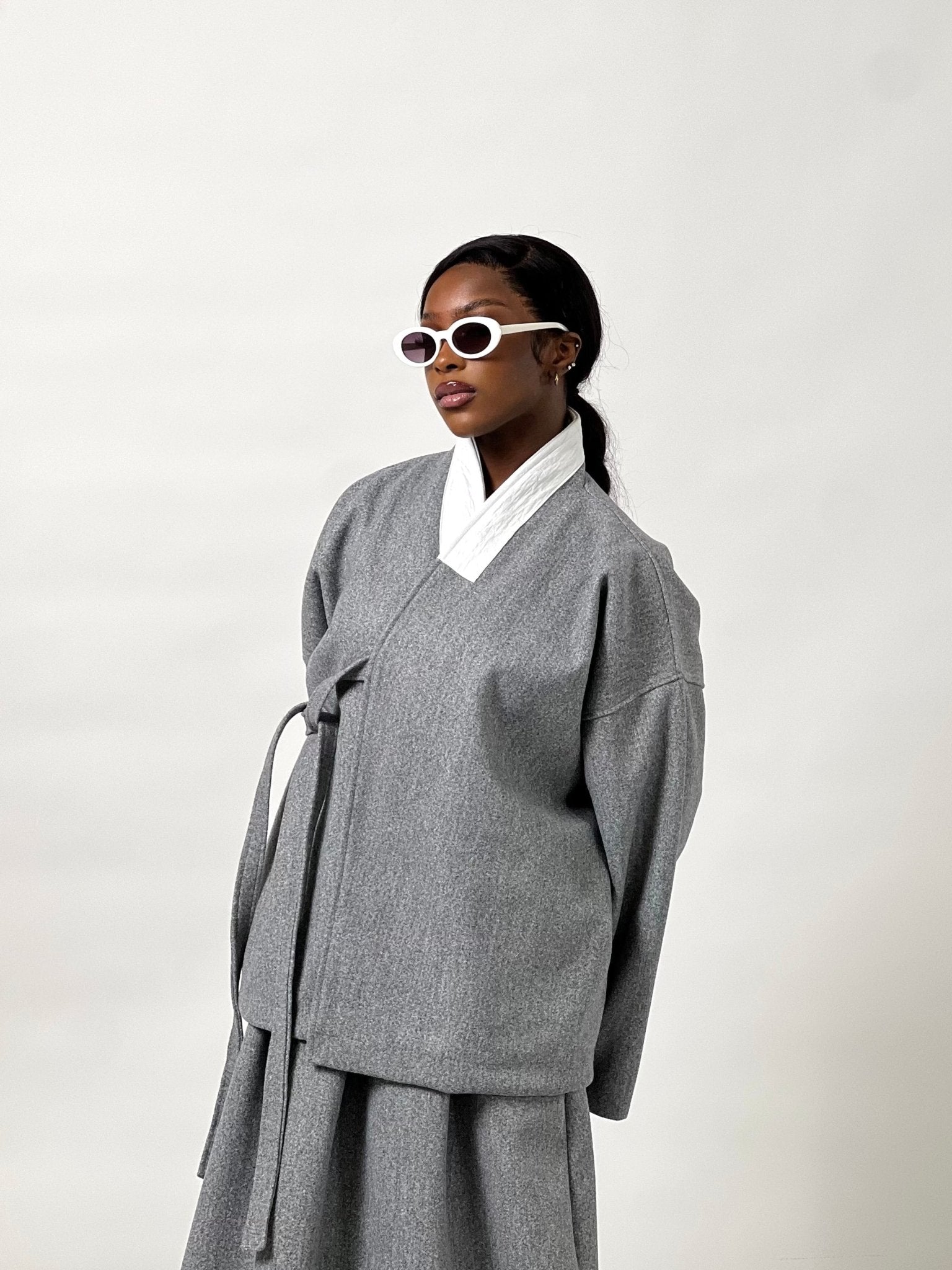 Ensemble Era Winter Gris - TAHIRA
