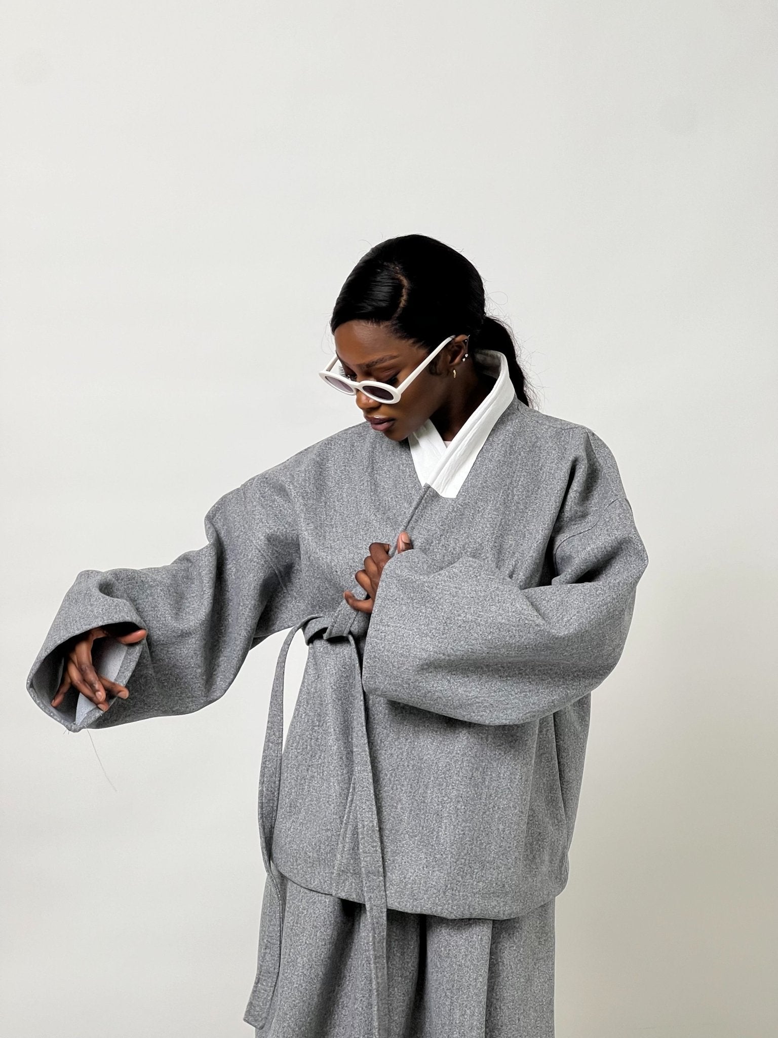 Ensemble Era Winter Gris - TAHIRA