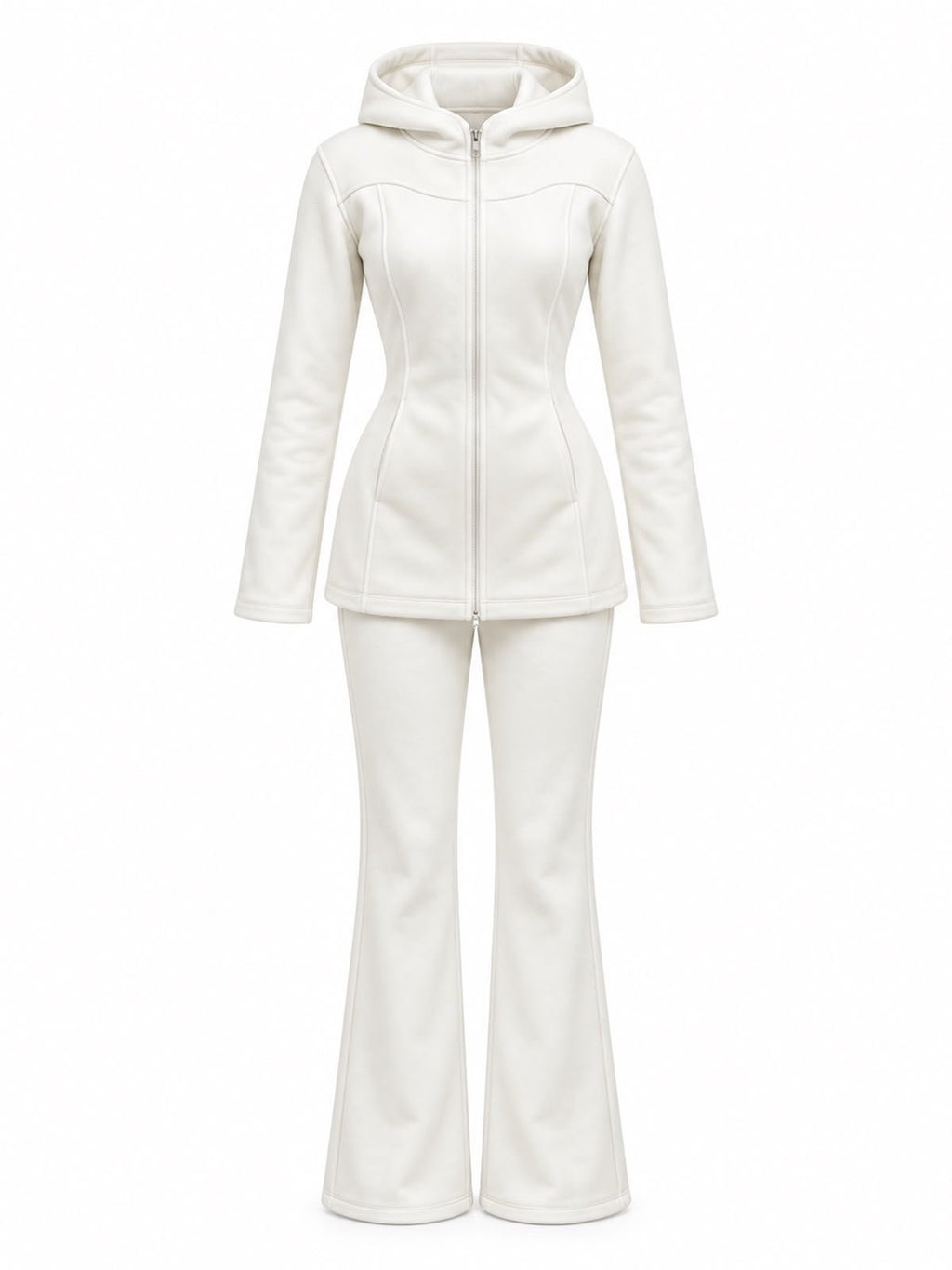 Ensemble FIT Soraya - Blanc cassé - TAHIRA