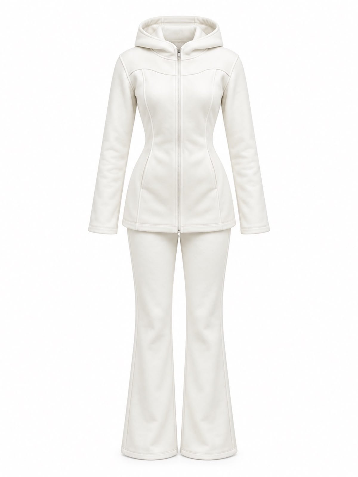 Ensemble FIT Soraya - Blanc cassé - TAHIRA
