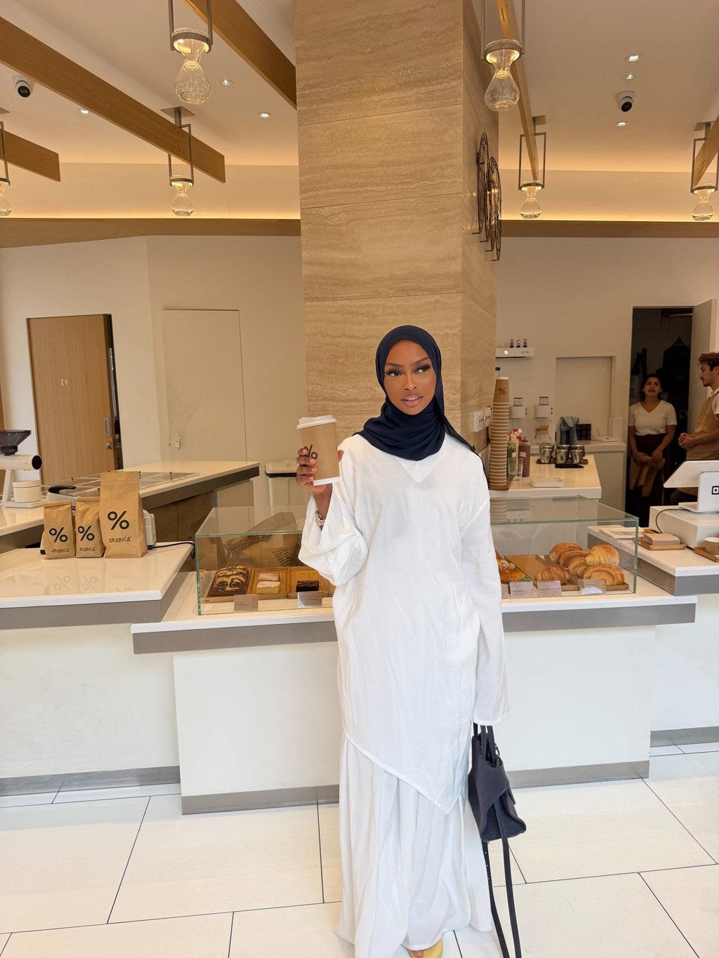 Ensemble Iman - Blanc - TAHIRA