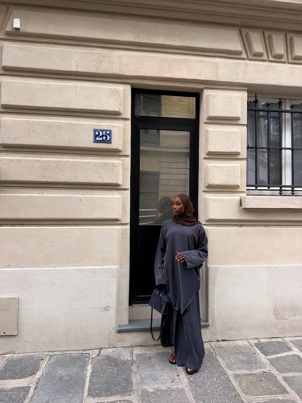 Ensemble Iman - Gris anthracite - TAHIRA