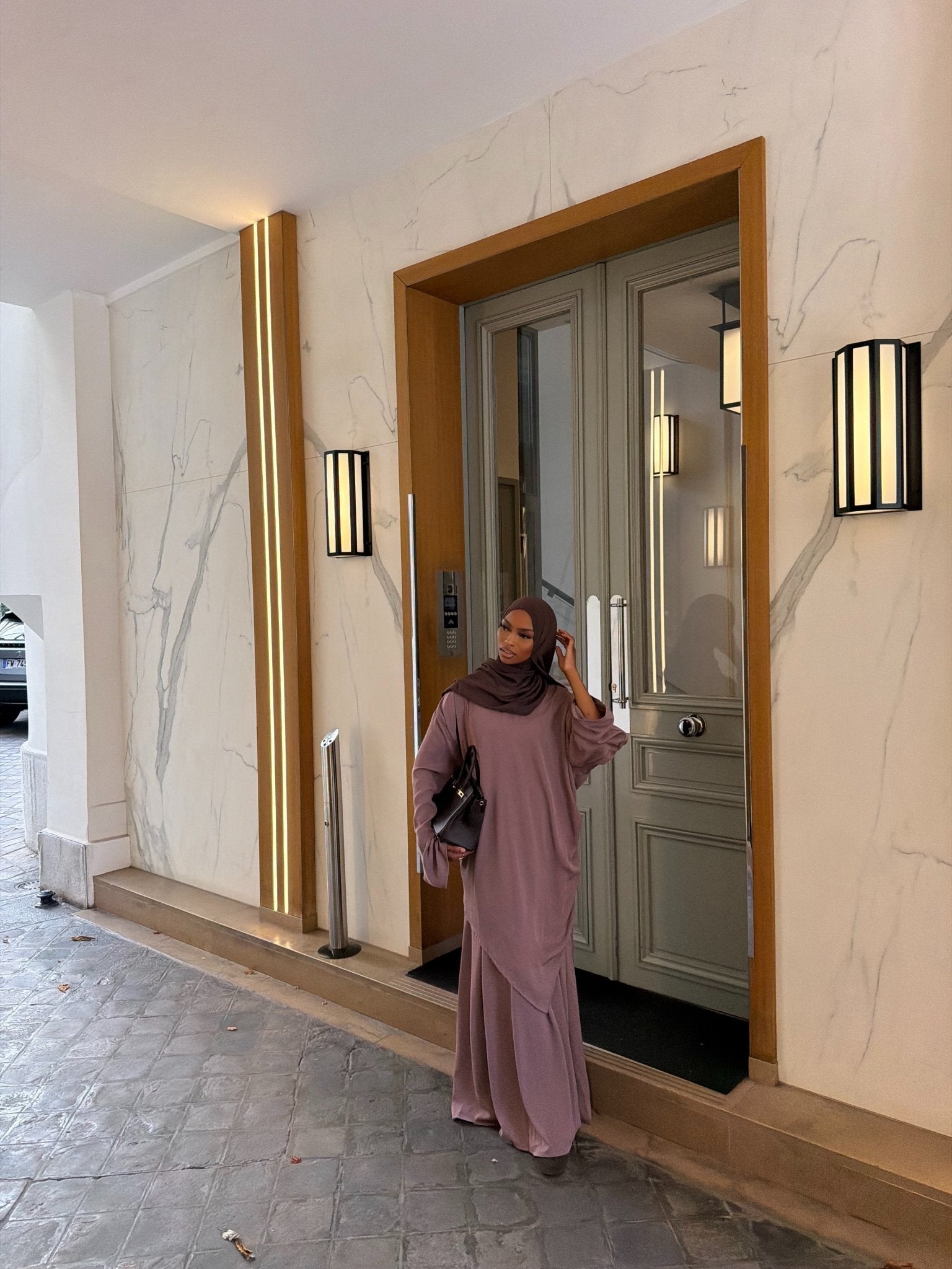 Ensemble Iman - Taupe rosé - TAHIRA