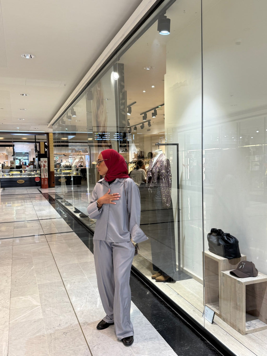 Ensemble Jade Gris ( Pantalon ) - TAHIRA