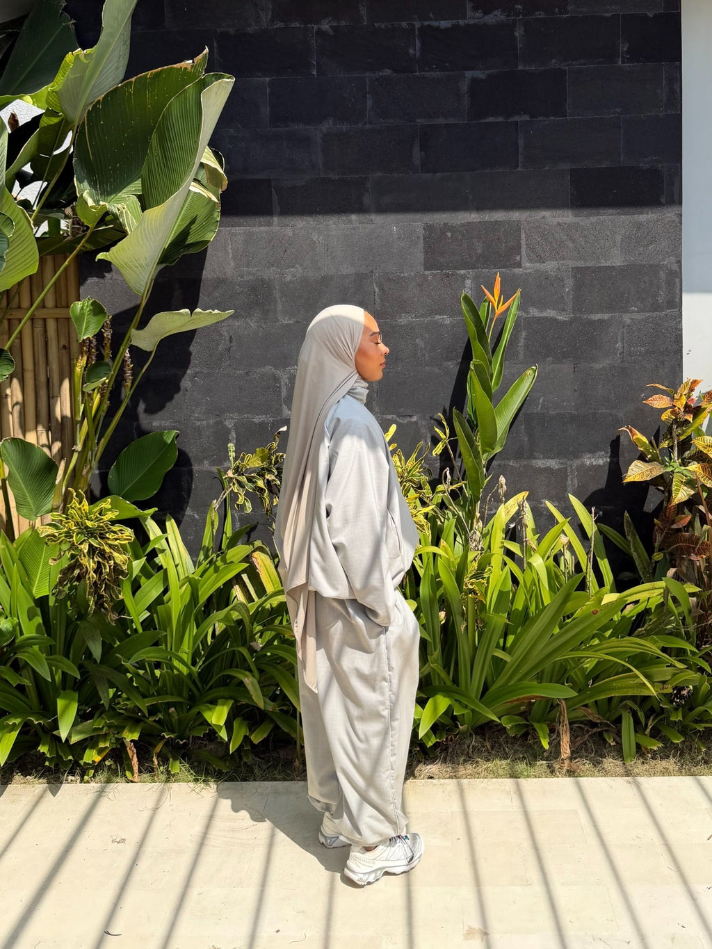 Ensemble Jogging Imen Gris - TAHIRA
