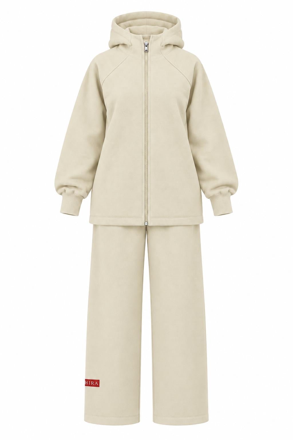Ensemble Jogging Naya - Beige Sable - TAHIRA