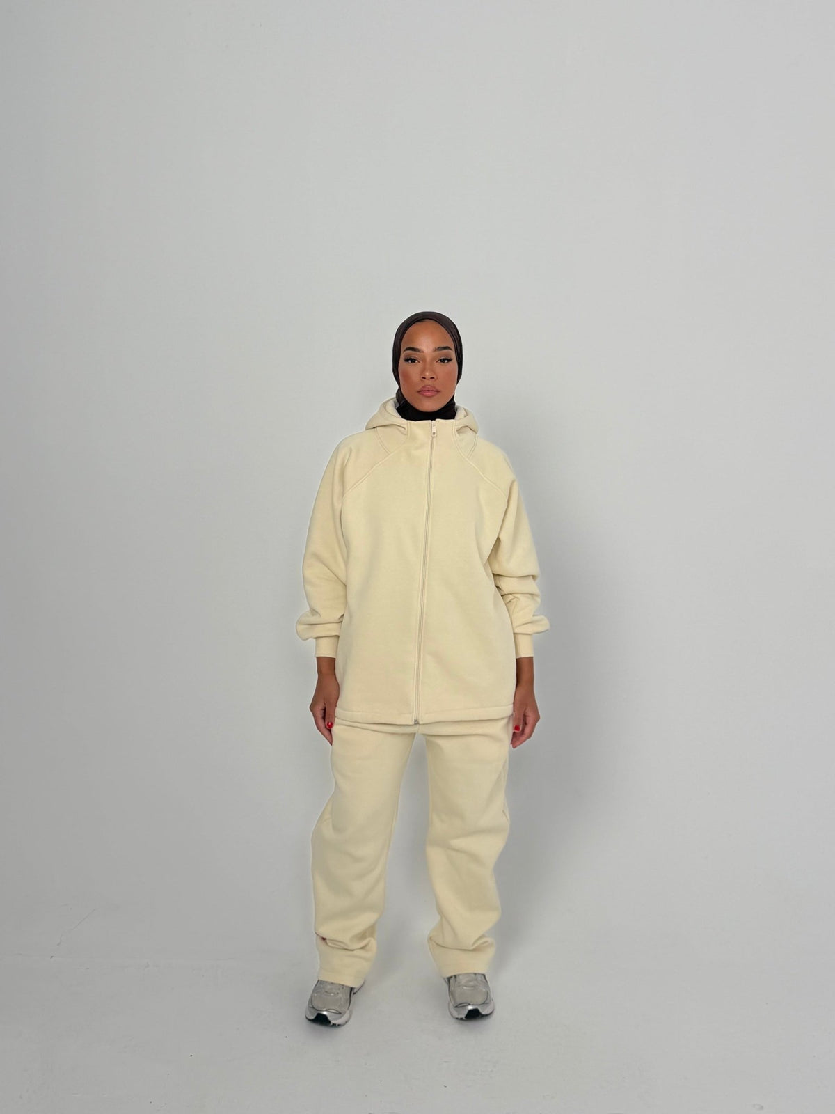 Ensemble Jogging Naya - Beige Sable - TAHIRA