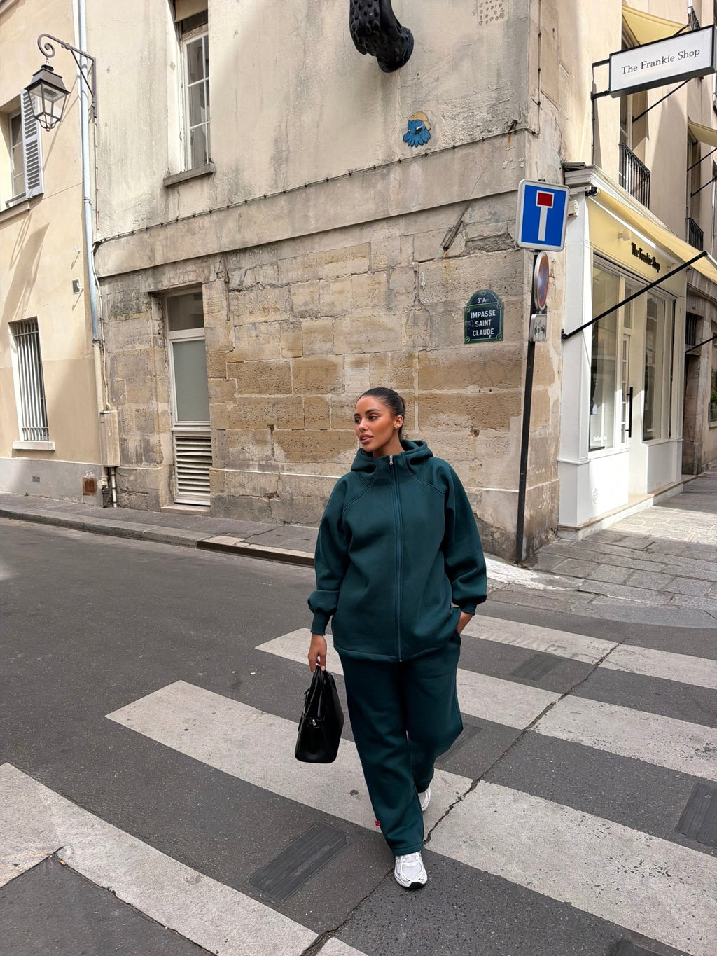 Ensemble Jogging Naya - Bleu Canard - TAHIRA