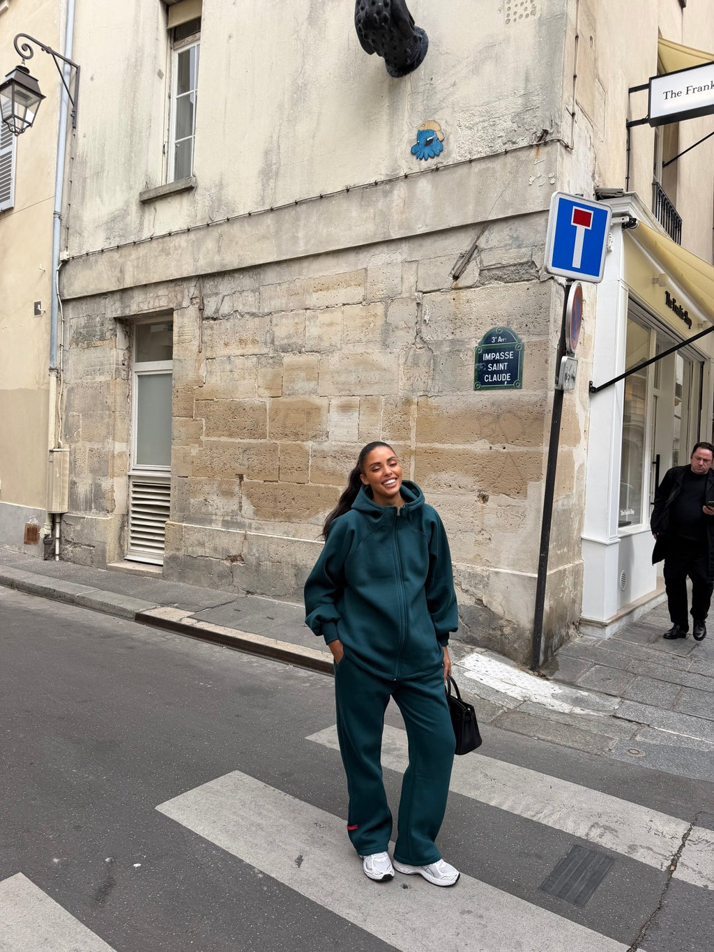 Ensemble Jogging Naya - Bleu Canard - TAHIRA