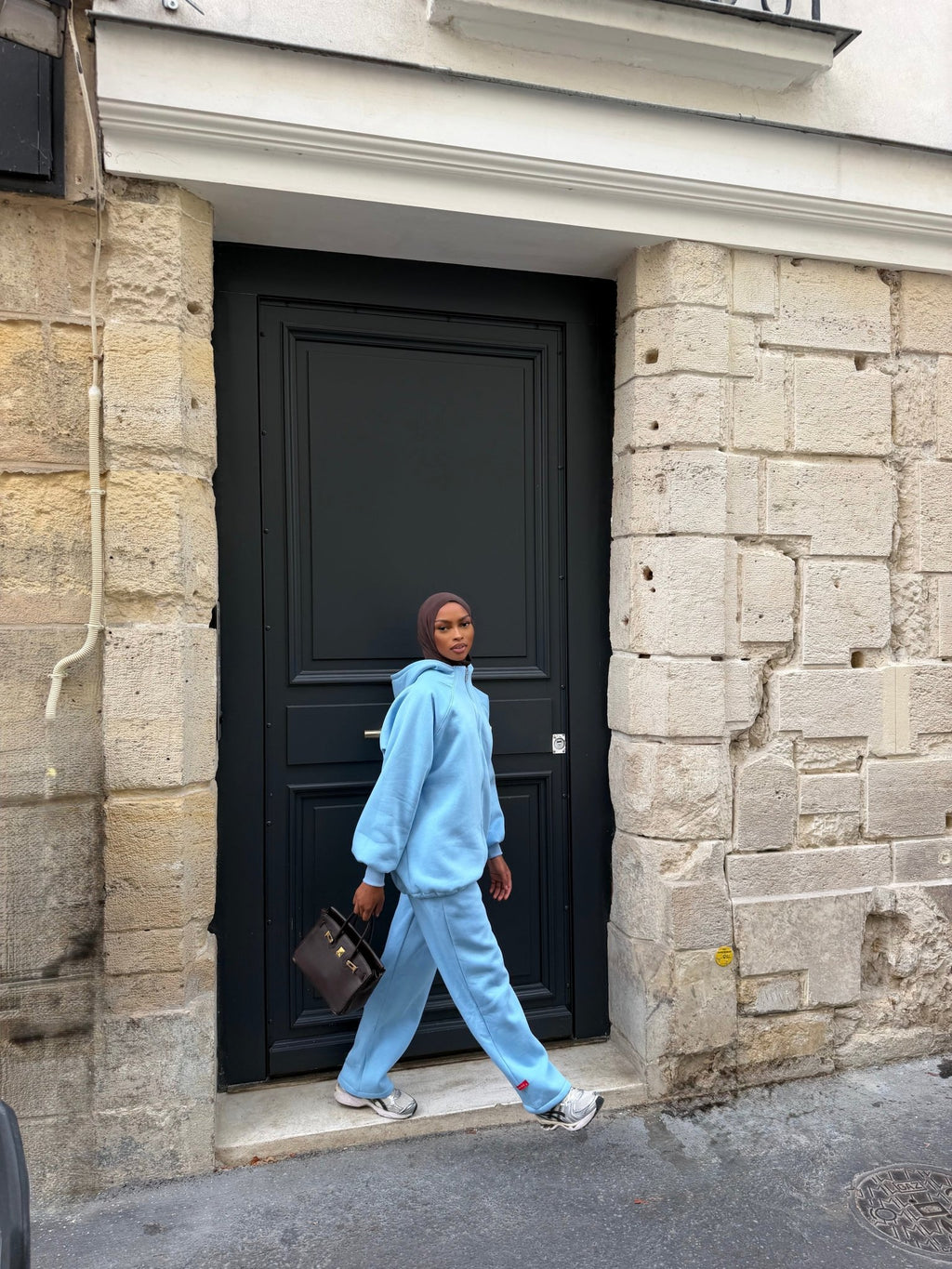 Ensemble Jogging Naya - Bleu Ciel - TAHIRA
